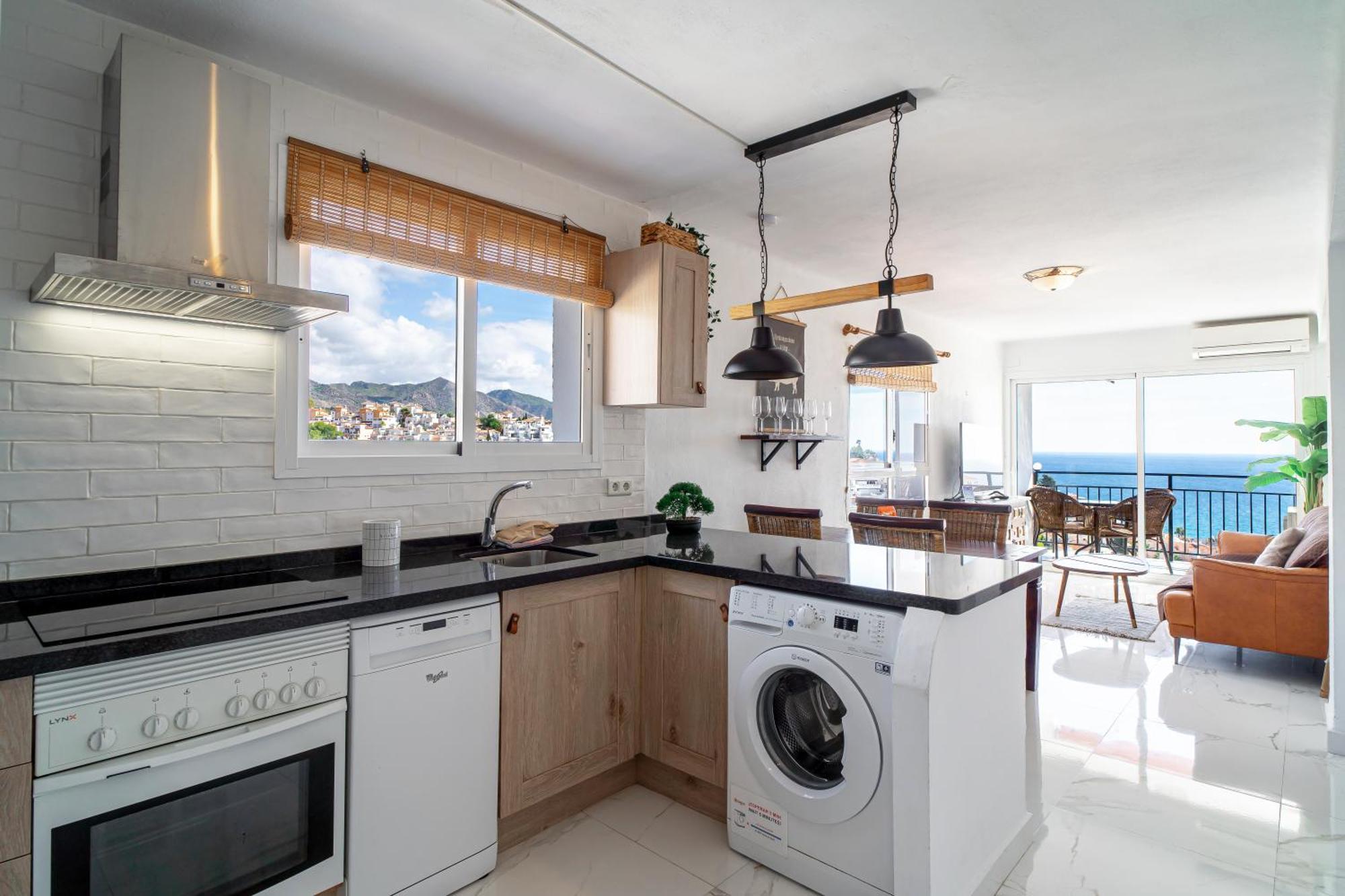 Miami 44 Seaview Casasol Daire Nerja Dış mekan fotoğraf
