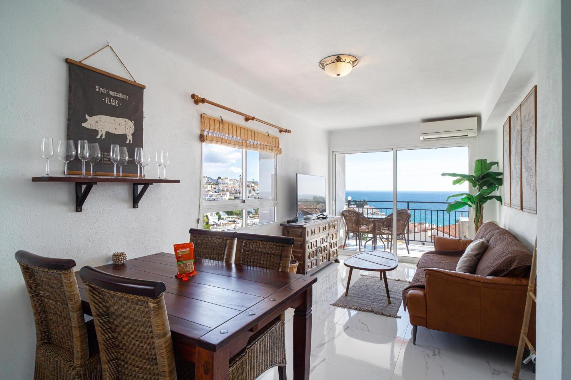 Miami 44 Seaview Casasol Daire Nerja Dış mekan fotoğraf